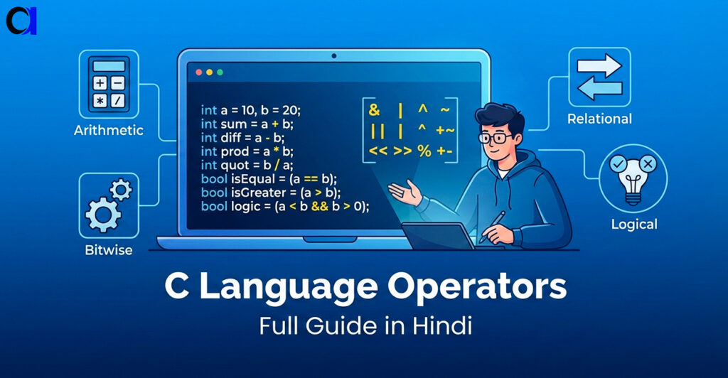 C Language में Operators क्या होते हैं – Types और Examples in Hindi