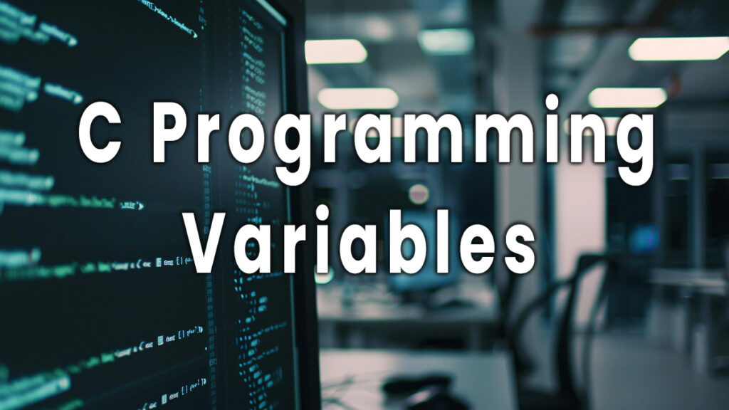 C में variable का example