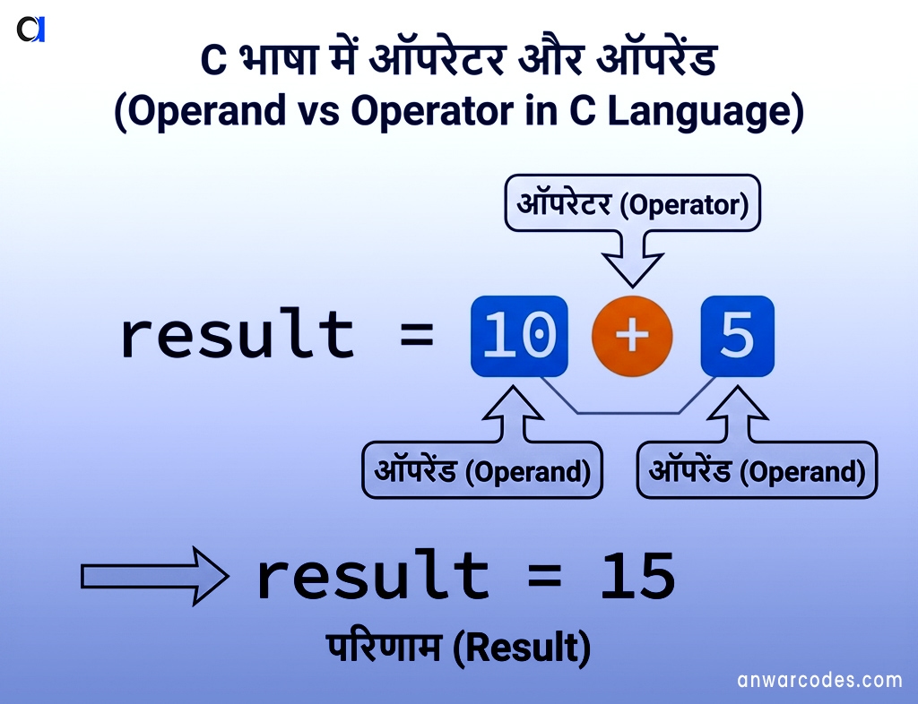 C Language Me Operator Kya Hai