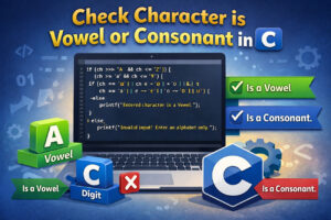 check a character is vowel or consonant in c feature image