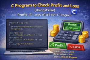 c program to check profit and loss